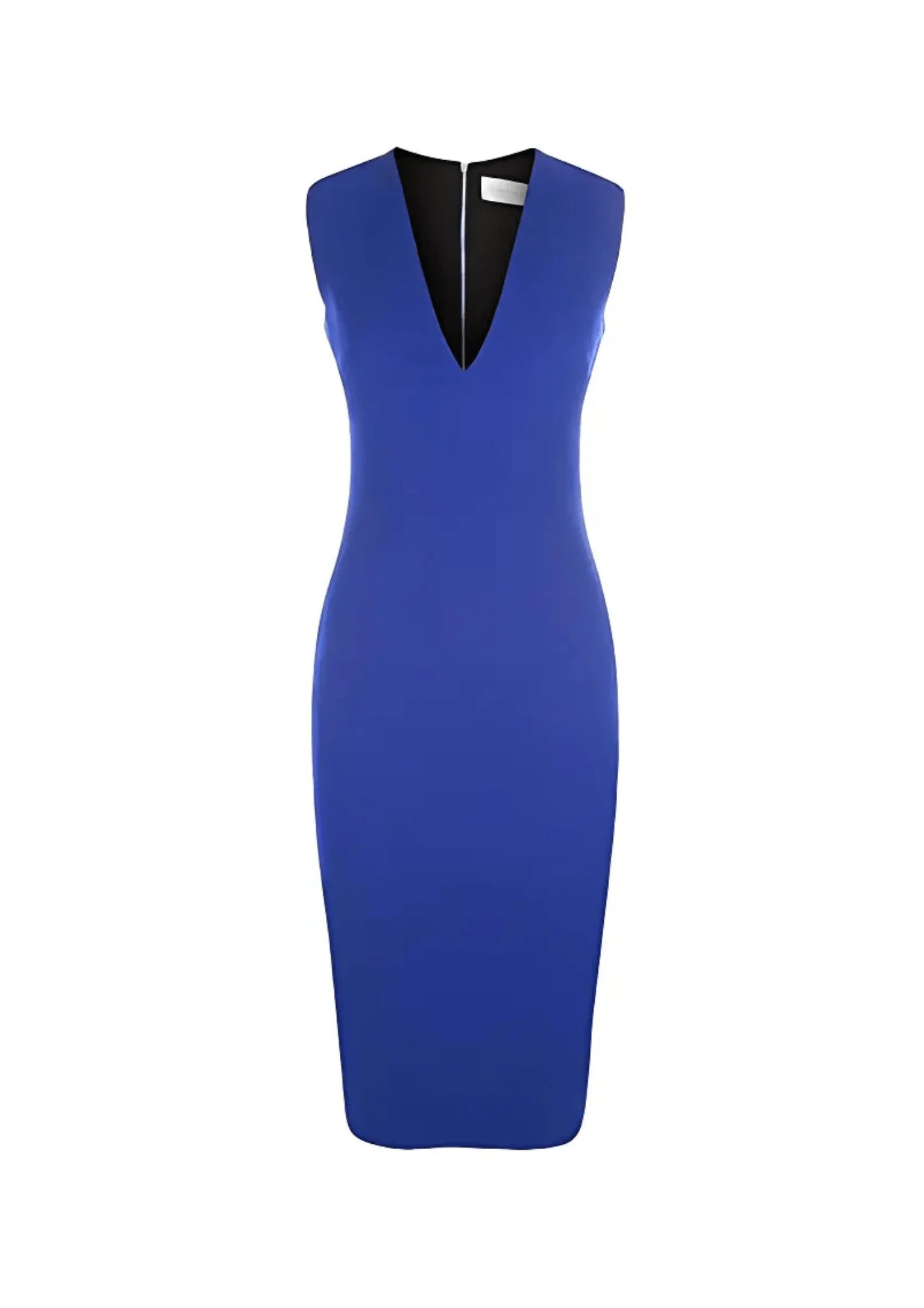 Club Knit Midi Dresses -BLUE MIDI DRESS