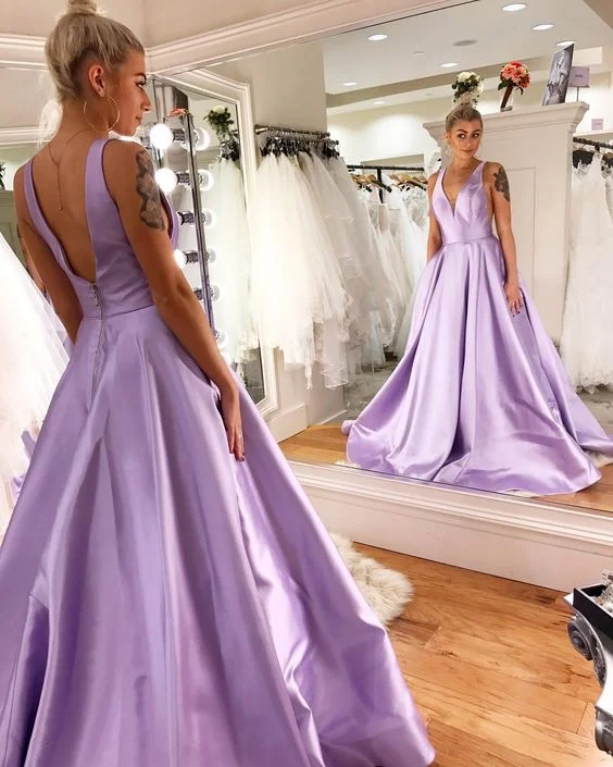 Maroon One Shoulder Red Carpet Evening Dress -Simply Lavender Long Prom Dress Graduation Dress C380